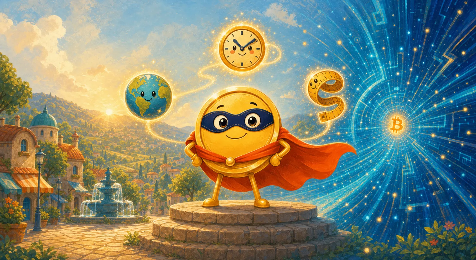 Cover illustration of “The Three Superpowers of Money”